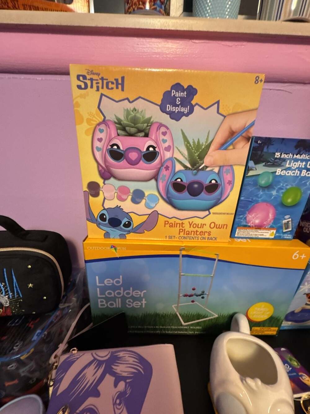 Stich & Angel Paint Your Own Planters Kit